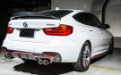 Twenty Two Tuning BMW 3 Series GT (F34) Quad Pipe M Performance Style Carbon Fibre Rear Diffuser