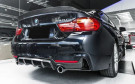 Twenty Two Tuning BMW 4 Series (F32/F33/F36) 435I/440I M Performance Style Carbon Fibre Rear Diffuser
