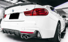Twenty Two Tuning BMW 4 Series (F32/F33/F36) M Performance Style Quad Pipe Carbon Fibre Rear Diffuser