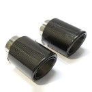 Twenty Two Tuning BMW 5 Series (F10/F11) 535I Akrapovic Style Carbon Fibre Exhaust Tips