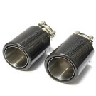 Twenty Two Tuning BMW 5 Series (F10/F11) 535I Akrapovic Style Carbon Fibre Exhaust Tips