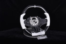 Cvrbonized G-Series PANDA Steering Wheel - Flat Top | Flat Bottom | White Leather |