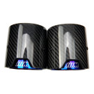 Twenty Two Tuning BMW M2 (F87) Blue M Performance Style Carbon Fibre Exhaust Tips