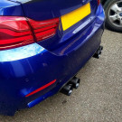 Twenty Two Tuning BMW M2 (F87) Black M Performance Style Carbon Fibre Exhaust Tips