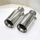 Twenty Two Tuning (S65) Euro Stainless Steel Exhaust Tips - Compatible with BMW M3 (E90/E92/E93)