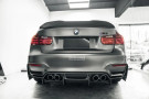 Twenty Two Tuning BMW M3/M4 (F80/F82/F83) PSM Style Carbon Fibre Rear Diffuser Twenty Two Tuning BMW M3/M4 (F80/F82/F83) PSM Style Carbon Fibre Rear Diffuser