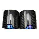Twenty Two Tuning BMW M3 (F80) Blue M Performance Style Carbon Fibre Exhaust Tips