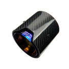 Twenty Two Tuning BMW M4 (F82/F83) Blue M Performance Style Carbon Fibre Exhaust Tips Twenty Two Tuning BMW M4 (F82/F83) Blue M Performance Style Carbon Fibre Exhaust Tips