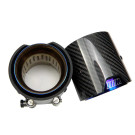 Twenty Two Tuning BMW M4 (F82/F83) Blue M Performance Style Carbon Fibre Exhaust Tips Twenty Two Tuning BMW M4 (F82/F83) Blue M Performance Style Carbon Fibre Exhaust Tips