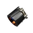 Twenty Two Tuning BMW M4 (F82/F83) Blue M Performance Style Carbon Fibre Exhaust Tips Twenty Two Tuning BMW M4 (F82/F83) Blue M Performance Style Carbon Fibre Exhaust Tips