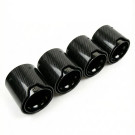 Twenty Two Tuning Carbon Fibre Exhaust Tips - Compatible with BMW M4 (F82/F83)