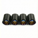 Twenty Two Tuning Carbon Fibre Exhaust Tips - Compatible with BMW M4 (F82/F83)