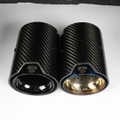 Twenty Two Tuning Carbon Fibre Exhaust Tips - Compatible with BMW M4 (F82/F83)