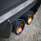 Twenty Two Tuning Carbon Fibre Exhaust Tips - Compatible with BMW M4 (F82/F83)
