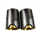 Twenty Two Tuning BMW M5 (F10) Gold M Performance Style Carbon Fibre Exhaust Tips Twenty Two Tuning BMW M5 (F10) Gold M Performance Style Carbon Fibre Exhaust Tips