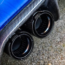 Twenty Two Tuning BMW M5 (F10) Black M Performance Style Carbon Fibre Exhaust Tips Twenty Two Tuning BMW M5 (F10) Black M Performance Style Carbon Fibre Exhaust Tips