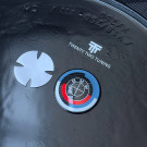 Twenty Two Tuning BMW M5 (F90/F90N) 50th Anniversary Style Carbon Fibre Front Emblem (82MM)