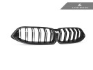 AutoTecknic Dry Carbon Dual-Slats Front Grille - F91/ F92/ F93 M8  ATK-BM-0822 AutoTecknic Dry Carbon Dual-Slats Front Grille - F91/ F92/ F93 M8  ATK-BM-0822