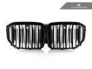 AutoTecknic Dual-Slat Gloss Black Front Grille - G05 X5 LCI  ATK-BM-0613-LCI-DS-GB AutoTecknic Dual-Slat Gloss Black Front Grille - G05 X5 LCI  ATK-BM-0613-LCI-DS-GB