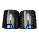 Twenty Two Tuning BMW M6 (F06/F12/F13) Blue M Performance Style Carbon Fibre Exhaust Tips
