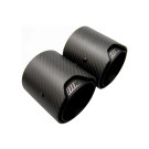 Twenty Two Tuning BMW M6 (F06/F12/F13) Black M Performance Style Carbon Fibre Exhaust Tips