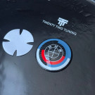 Twenty Two Tuning BMW M8 (F91/F92/F93) 50th Anniversary Style Carbon Fibre Rear Emblem (82MM)