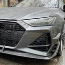 Euro Auto Design Carbon Fiber V2 Front Air Vent Trim - Audi RS6/RS7 C8