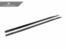 AutoTecknic Dry Carbon Fiber Side Skirt Extension Set - G60 5-Series  ATK-BM-0426