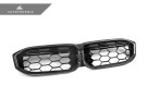 AutoTecknic Dry Carbon Fiber Honeycomb Front Grille - G20 3-Series LCI  ATK-BM-0620-HC-CF