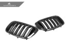 AutoTecknic Dry Carbon Fiber Dual-Slats Front Grille Set - G01 X3 | G02 X4 Pre-LCI  ATK-BM-0897