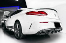 Twenty Two Tuning Mercedes Benz C-Class (A205/C205) Future Design Style Carbon Fibre Rear Diffuser