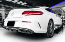 Twenty Two Tuning Mercedes Benz C-Class (A205/C205) Future Design Style Carbon Fibre Rear Diffuser