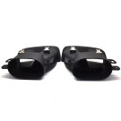Twenty Two Tuning Mercedes Benz BRABUS Style Black Steel Exhaust Tips