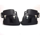 Twenty Two Tuning Mercedes Benz BRABUS Style Black Steel Exhaust Tips