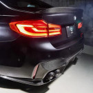Euro Auto Design 3D Style Carbon Fiber Diffuser W/ Splitters - F90 M5