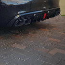 Twenty Two Tuning Mercedes Benz C-Class/C43 (W205/S205) BRABUS Style Gloss Black Rear Diffuser And Exhaust Tips