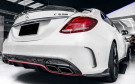 Twenty Two Tuning Mercedes Benz C-Class/C43/C63 (W205) Future Design Style Carbon Fiber Rear Spoiler Twenty Two Tuning Mercedes Benz C-Class/C43/C63 (W205) Future Design Style Carbon Fiber Rear Spoiler