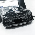 Twenty Two Tuning Mercedes Benz C63 (C205/A205) BRABUS Style Carbon Fibre Front Lip