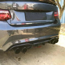 Euro Auto Design AK Style Carbon Fiber Diffuser - F87 M2