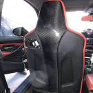 Euro Auto Design Carbon Fiber Back Seat Covers - F87 M2