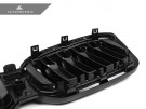 AutoTecknic Dry Carbon Fiber Dual-Slats Front Grille Set  ATK-BM-0621-DS-DC AutoTecknic Dry Carbon Fiber Dual-Slats Front Grille Set  ATK-BM-0621-DS-DC