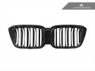 AutoTecknic Dry Carbon Fiber Dual-Slats Front Grille Set  ATK-BM-0621-DS-DC AutoTecknic Dry Carbon Fiber Dual-Slats Front Grille Set  ATK-BM-0621-DS-DC