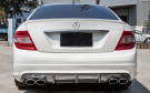 Twenty Two Tuning Mercedes Benz C63 (W204) OEM Style Carbon Fibre Rear Diffuser