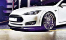 Twenty Two Tuning Tesla Model S (PFL) REVO Style Carbon Fibre Front Lip Spoiler