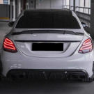 Euro Auto Design R Style Carbon Fiber Spoiler - W205 AMG C63 Sedan