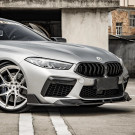 SOOQOO BMW M8 (F91/F92/F93) Carbon Fibre Front Lip