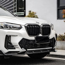 SOOQOO BMW X3/IX3 LCI (G01/G08) Carbon Fibre Front Lip Spoiler