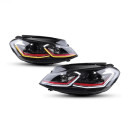 EXL Design Volkswagen Golf (MK7) Facelift Style Replacement Headlights (Plug and Play)