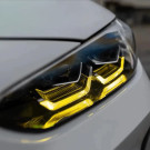 EXL Design BMW 4 Series (G22/G23) CSL Yellow DRL Headlight Module Replacements