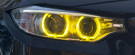 EXL Design BMW 6 Series (F06/F12/F13) CSL Yellow DRL Headlight Module Replacements (Xenon Headlight)